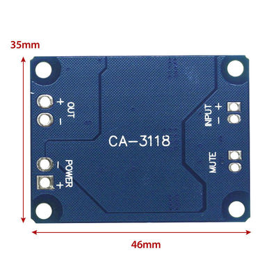 CA-3118 لوحة مكبر 1 * 60W 8-24V TPA3118 PBTL Mono Class D لوحة صوت مكبر الطاقة الرقمية