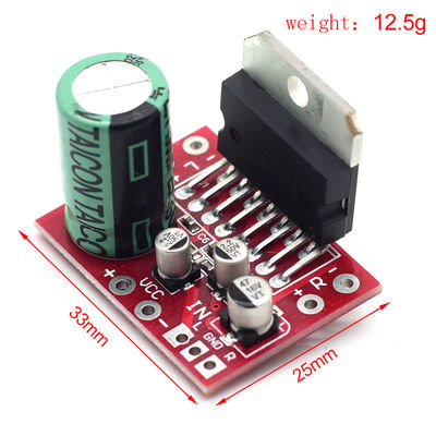 CA-7379 وحدة مضخم الطاقة الاستيريو مزدوجة القناة DC9V-17.5V 38W+38W مع ​​شريحة TDA7379