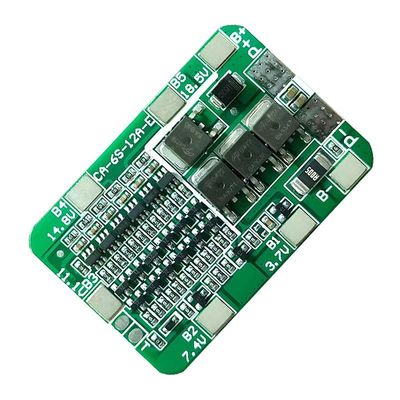 CA-6S-12A-E 24V PCB BMS مجلس حماية لـ 6 حزمة 18650 Li Ion بطارية الليثيوم