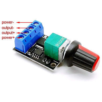 CA-110A 10A PWM DC عجلة التحكم في السرعة المحرك 5V 12V حاكم عجلة التحكم LED ضبابي