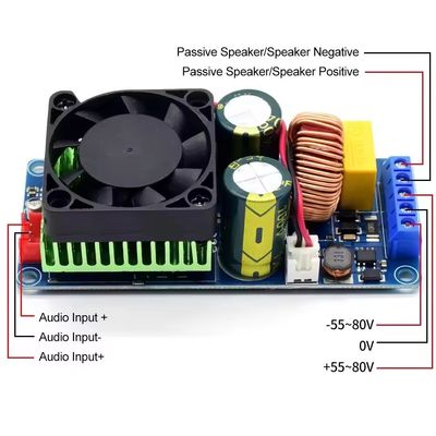 CA-2092 500W فئة D دارتزيل مكبر الطاقة العالية
