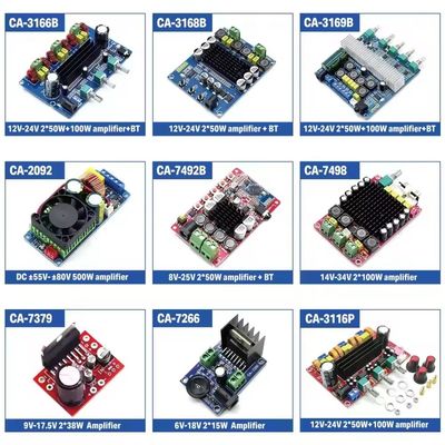 CA-2092 500W فئة D دارتزيل مكبر الطاقة العالية