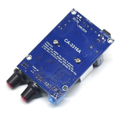 CA-3316A 100W ستيريو محترف فئة د مكبر رقمي TPA3116 المنزلي سوبووفر مكبر لوحة المستقبلات مكبر