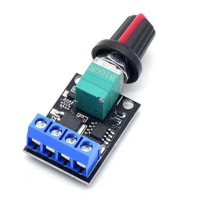 CA-110A 5V / 12V 10A PWM وحدة التحكم في سرعة المحرك DC وحدة تنظيم السرعة بدون خطوة LED مدير الطاقة الضئيل لوحات سائق المحرك