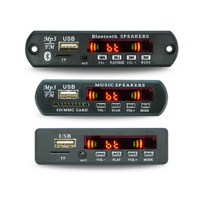 FM Radio Function MP3 BT Decoder Board قراءة صوتية بدون خسارة FM Player Decoder