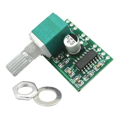 لوحة مضخم الصوت PAM8403 مع قوة 2*3 وات 5 فولت USB والتحكم في مستوى الصوت