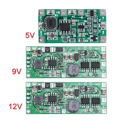 DC 5V 9V 12V شحن Step Up Booster Module لـ 18650 بطارية الليثيوم حماية محول الجهد UPS