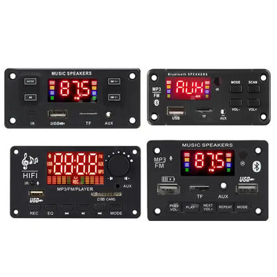 MP3 Player USB Module BT 5.0 MP3 Decoder Board FM AUX مكبر طاقة تسجيل الراديو