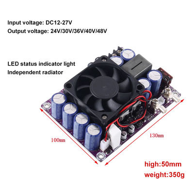 500W 25A مكبر الطاقة للسيارة وحدة إمدادات الطاقة DC-DC Step Up Boost Converter وحدة تعزيز