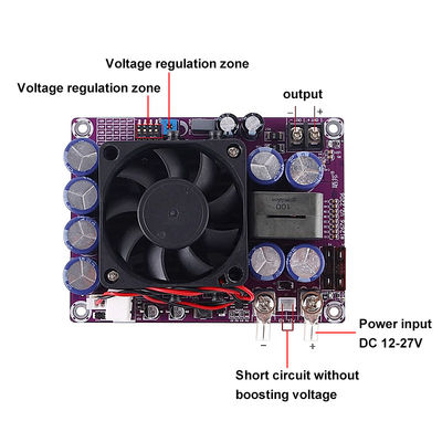 500W 25A مكبر الطاقة للسيارة وحدة إمدادات الطاقة DC-DC Step Up Boost Converter وحدة تعزيز