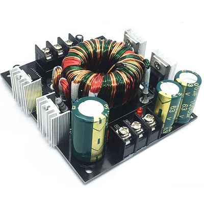 DC إلى محول DC مكبر السيارات مزدوج الطاقة لوح واحد 12V إلى 24V 35V سوبووفر تعزيز