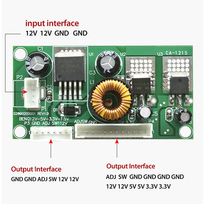 كريتال CA 1215 أداة إصلاح شاشة LCD خطوة إلى أسفل DC-DC LED التلفزيون تحويل التيار المفتاح لوحة تحويل LED مصدر الطاقة