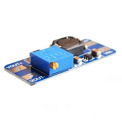 نوع التثبيت MT3608 2A 2-24V DC-DC Boost Converter Board لمصدر الطاقة القابل للتعديل