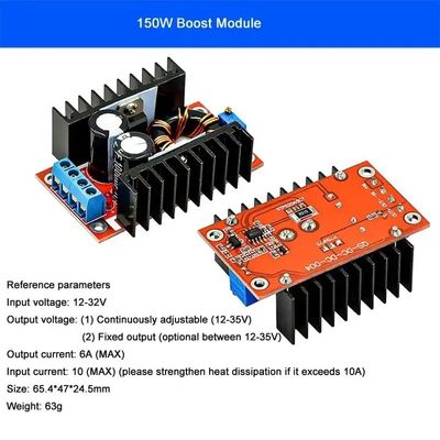 DC-DC 9A 300W Buck Converter 150W Boost Converter 5-40v إلى 1.2-35v وحدة الطاقة Step Down Converter