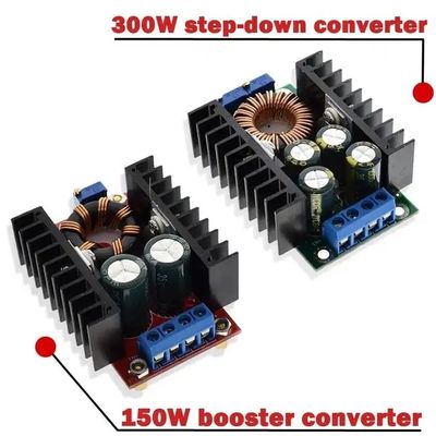 DC-DC 9A 300W Buck Converter 150W Boost Converter 5-40v إلى 1.2-35v وحدة الطاقة Step Down Converter