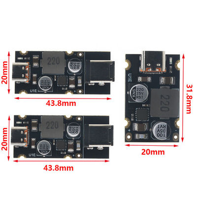 QC4.0 QC3.0 نوع C USB PD65W وحدة محول شحن سريع مع نوع تركيب قياسي