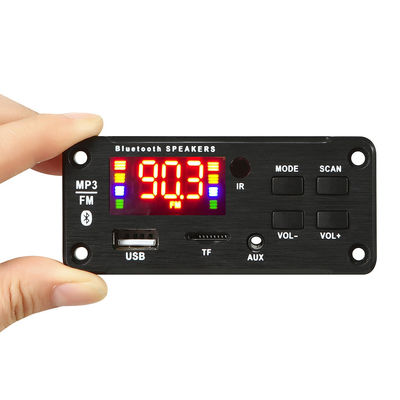وحدة تضخيم صوت السيارات 50W Bluetooth 5.0 مع راديو USB TF FM وقنوات 5.0