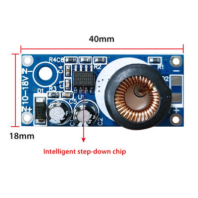 محول DC-DC Step-Down Voltage لوحة دوائر PCB 10-18V وحدات توفير الطاقة ICs