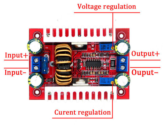 3-5 فولت DC 400W 15A Step-up LED Driver Charger وحدة إمدادات الطاقة لزيادة الجهد