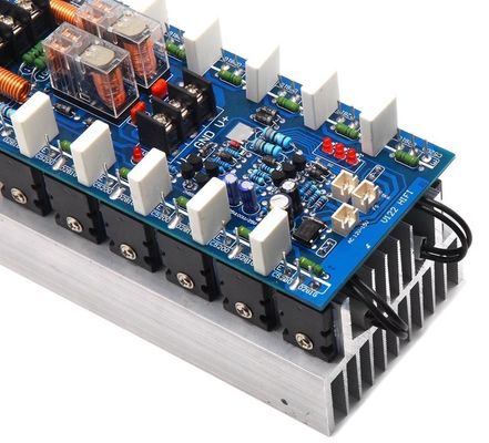 لوحة مكبر محترف 2x1000W 24 Tube 5200 1943 وحدة مكبر مرحلة عالية الطاقة