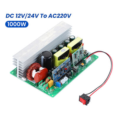 1000W 750W موجة الصين النقية DC12V 24V 48V إلى AC 220V لوحة عاكس لوحة محول تعزيز