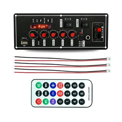 لوحة مكبرات Bluetooth 2x15W مع راديو MP3 Decoder FM ووحدة مكبرات الصوت Bluetooth 5.0