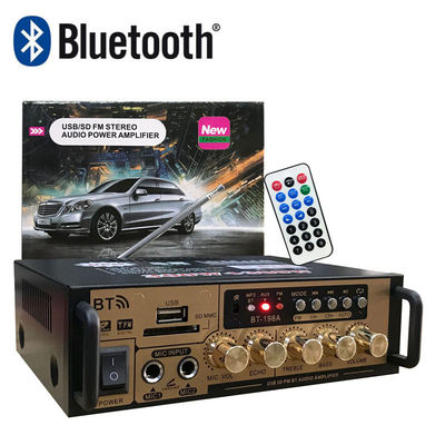 مكبر الصوت المنزلي ميني 12 فولت بدون خسارة U Disk Radio مع قنوات 2 2.0 و BT Board