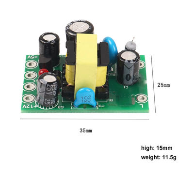 نوع التثبيت القياسي وحدة إمدادات الطاقة التبديلية AC-DC 110-220V مع طاقة إخراج 6W