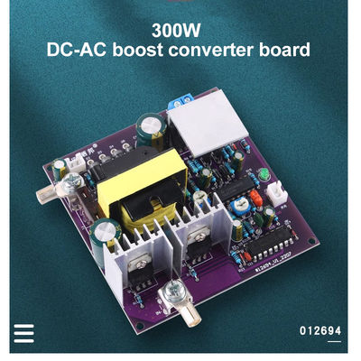 نوع التثبيت القياسي 300W محول تحفيز 12V إلى 220VAC 50Hz DC-AC Step-up Inverter