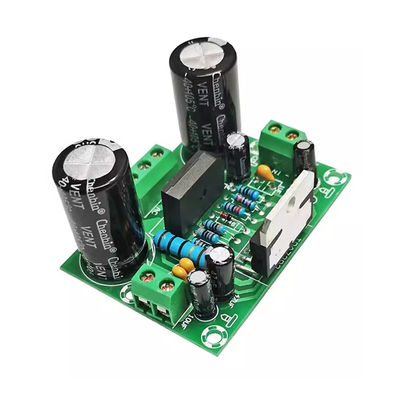 لوحة مكبر مكونة من 100 واط مع إمدادات طاقة مزدوجة AC12-32V لقنوات 2