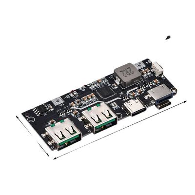 22.5W QC4.0 PD3.0 5 منفذ مزدوج USB بنك الطاقة المتنقلة لوحة الدوائر الحماية لوحة الأم