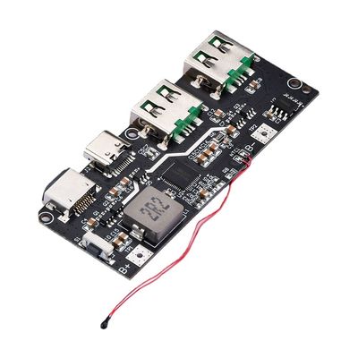 22.5W QC4.0 PD3.0 5 منفذ مزدوج USB بنك الطاقة المتنقلة لوحة الدوائر الحماية لوحة الأم