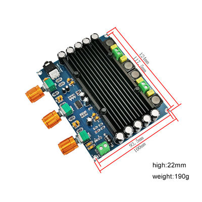 2 قنوات 150W مكبر صوت محترف TPA3116D2 لوحة الصوت الرقمية لأنظمة الصوت عالية الطاقة