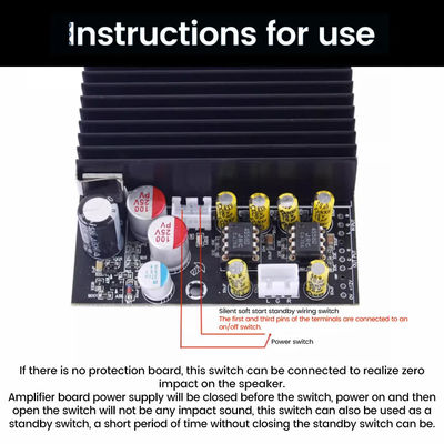 TPA3255 Audiophile 300W 300W 2.0 Bi-Channel Stereo Module للإعداد الصوتي المهني