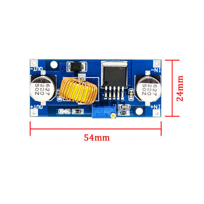 5A DC Boost Converter Module 4-38V قابل للتعديل قدمًا إلى أسفل إمدادات الطاقة 96% كفاءة بوك موديل