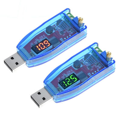 مقياس طاقة قابل للتعديل محول USB Step Up/Down لـ LED DC-DC 5V إلى طاقة DC 1-24V