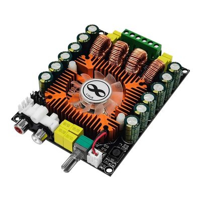 160W TDA7498E لوحة مكبر الطاقة الصوتية مع وضع BTL ومودول مكبر الطاقة الستيريو الرقمي لمروحة التبريد
