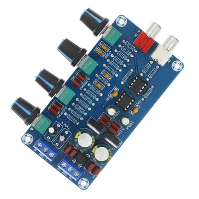 4 قنوات مكبر المنزلي NE5532 وحدة استرييو Preamp مع أجهزة استقبال دائرة التحكم في الصوت