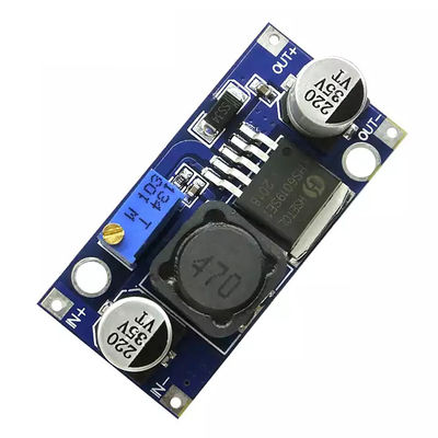 LED و LCD متوافق 43 * 22mm Super XL6009 وحدة تعزيز DC-DC مع خروج قابل للتعديل