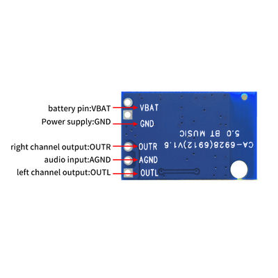 الطاقة الرقمية Bluetooth 5.1 وحدة الصوت لوحة مكبر صوت المتحدث CA-6912 سلسلة 12VDC