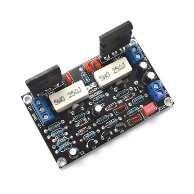 100 واط DC 35 فولت C1-001 لوح مكبر صوت HIFI القناة الواحدة مع أنابيب 2SC5200 2SA1943