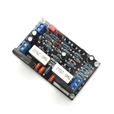 100 واط DC 35 فولت C1-001 لوح مكبر صوت HIFI القناة الواحدة مع أنابيب 2SC5200 2SA1943