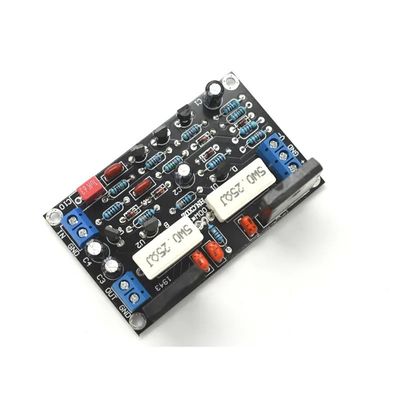 100 واط DC 35 فولت C1-001 لوح مكبر صوت HIFI القناة الواحدة مع أنابيب 2SC5200 2SA1943