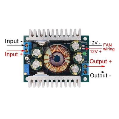 DC-DC 5-40V إلى 1.2-36V 8A/100W 12A مُنظم الجهد القصوى لسيارة Step Down Buck Converter