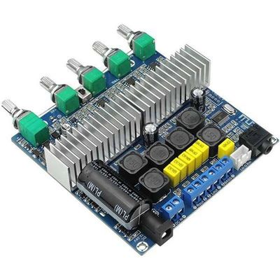 تجربة الصوت عالي الاداء مع CA-3169B 2.1 قناة صوتية قوة مكبر