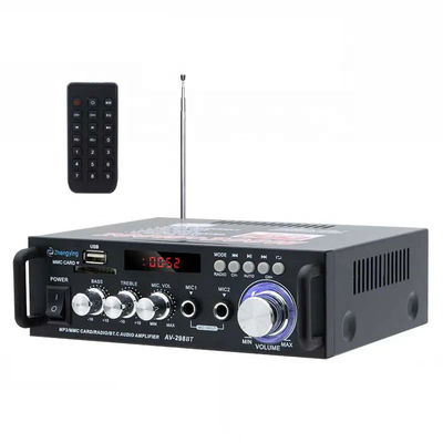 مكبر الصوت اللاسلكي BT 2.0Stereo Audio Amplifier LDZS AV-298BT لمكبرات السيارات و KTV Home