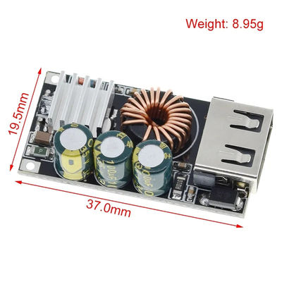 شحن الهاتف المحمول في حالات الطوارئ مع QC3.0 لوح الشحن السريع DIY ومصدر الطاقة 24W