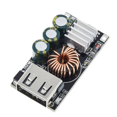 شحن الهاتف المحمول في حالات الطوارئ مع QC3.0 لوح الشحن السريع DIY ومصدر الطاقة 24W