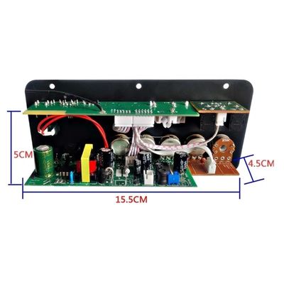 لوحة مكبرات D50 مع صوت بصري BT AMP USB FM راديو TF Player أسود للسيارة المنزلية