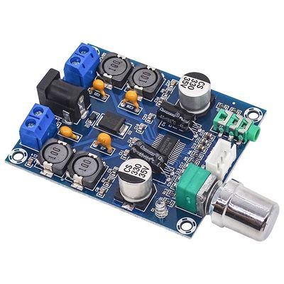 لوحة مكبر الطاقة الصوتية DC12-28V القناة المزدوجة 45W * 2 ستيريو خطية XH-M312 الطبعة الرقمية HD